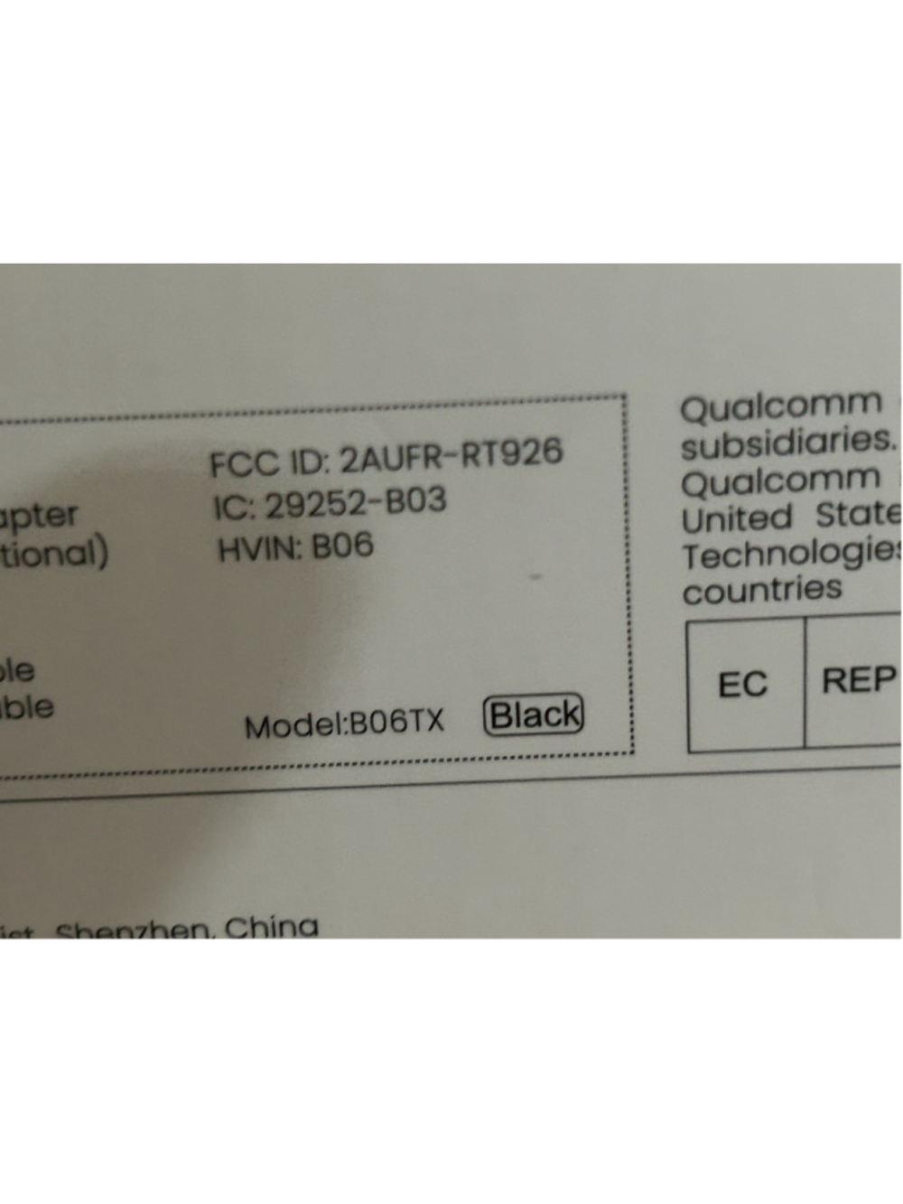 1Mii Transmitter Bluetooth Wireless Audio Adapter Included - Picture 5 of 7